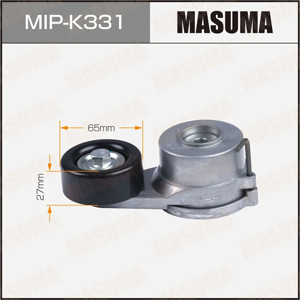 Ролик обводной ремня привода навесного оборудования MASUMA MIP-K331