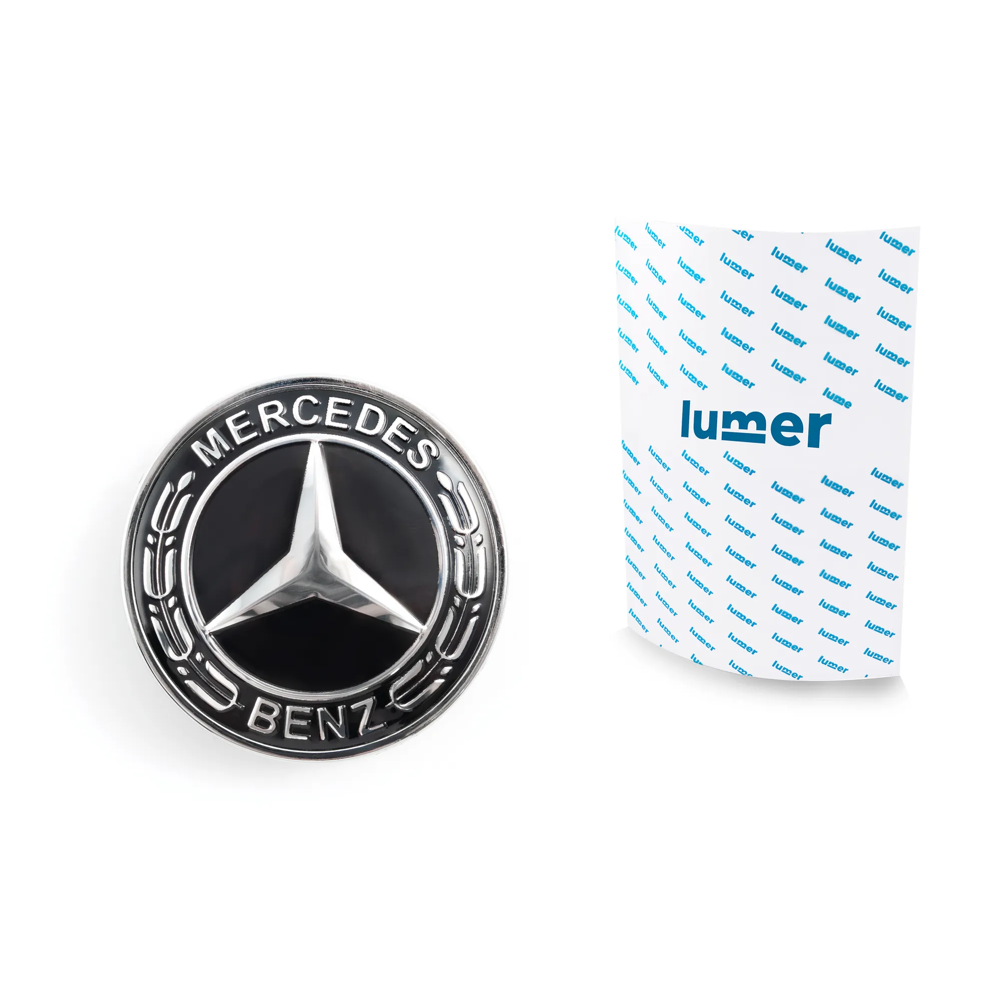 Эмблема на капот MERCEDES-BENZ в виде заглушки 57 мм Lumer LM03713