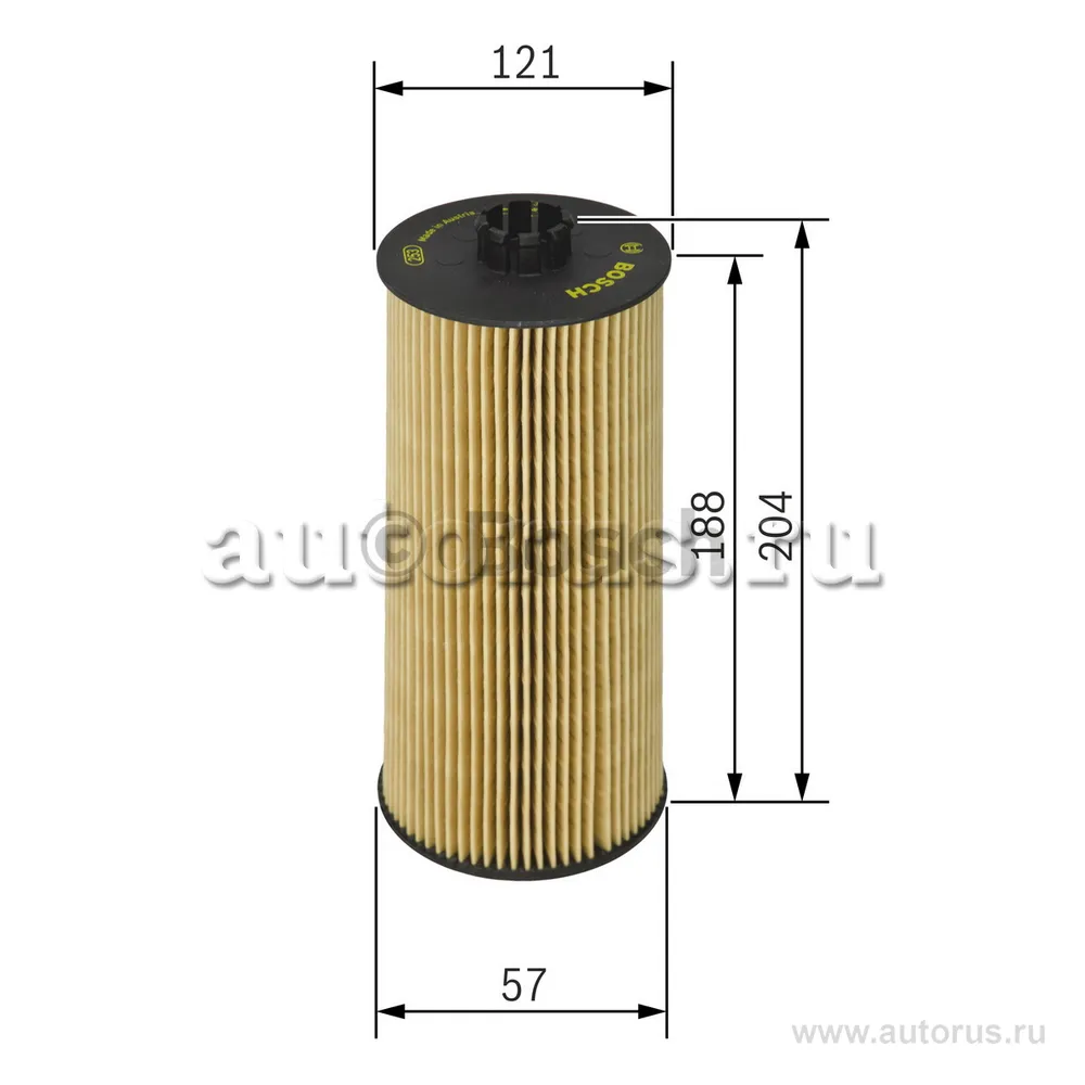 Фильтр масляный MAN TGA 18.310, 18.320 FAC, FHLC 18.310, 18.320 FAK, FAK-L, FALK, FALK-L, FHLK, F BOSCH F026407051