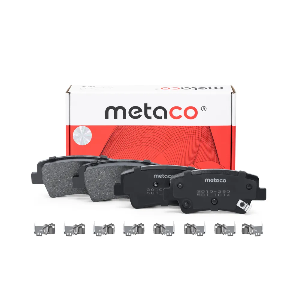 Колодки тормозные задние дисковые к-кт HYUNDAI ELANTRA (2020>) Metaco 3010-290