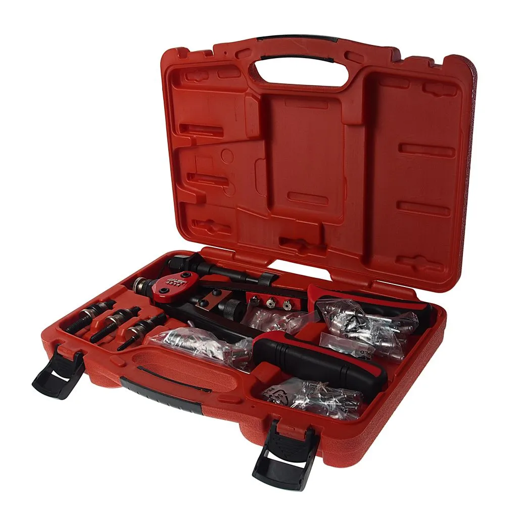 Заклепочник ручной универсальный для резьбовых и вытяжных заклепок в кейсе JTC JTC JTC5218K