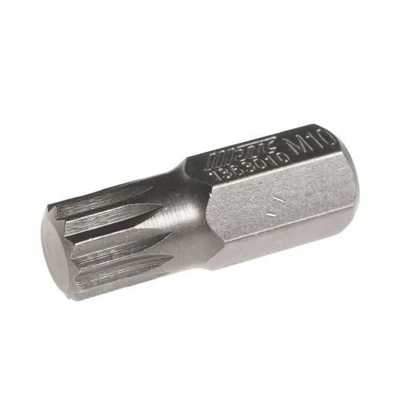 Бита 10 мм SPLINE М10x30 мм S2 JTC-1363010