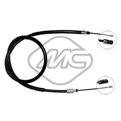 Трос ручника CIT XSARA ALL 1/8-2/0 (DISC BRAKE) DX-RH Metalcaucho 80123