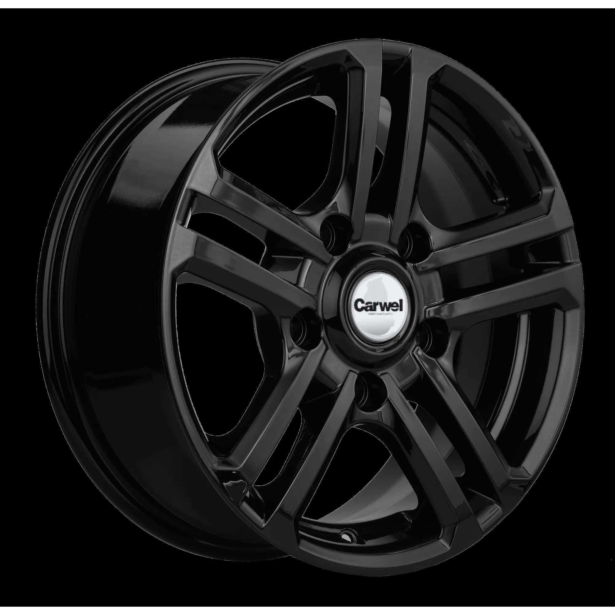 Диск литой R16 6.5J 5x139.7/98.5 ET35 Carwel Niva 1602 BL 00107126