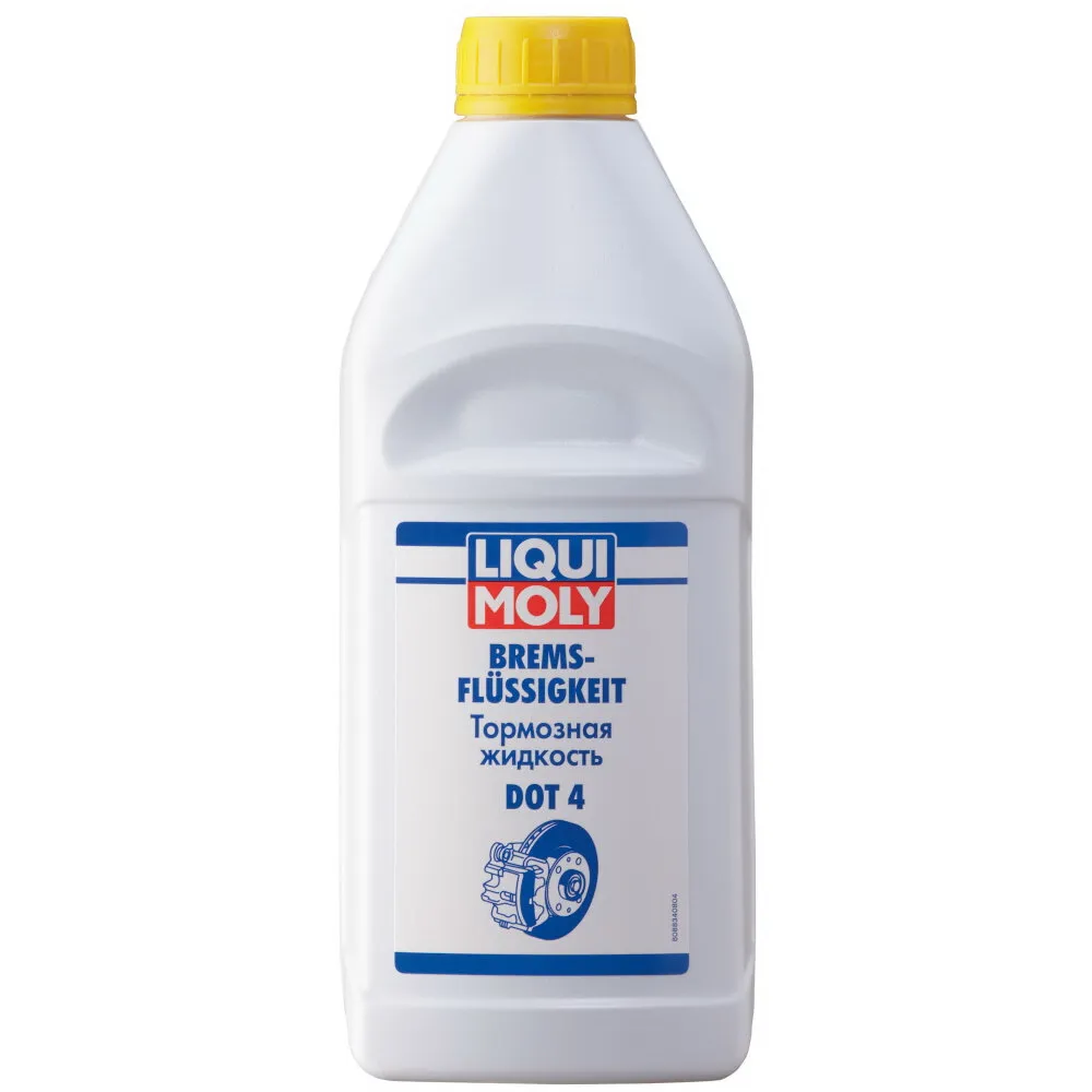 Жидкость тормозная LIQUI MOLY Bremsenflussigkeit DOT4 1 л  8834 / 21157