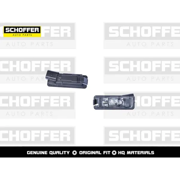 Подсветка номерного знака Volkswagen Polo (VI 2020-2022) SCHOFFER SHF02458