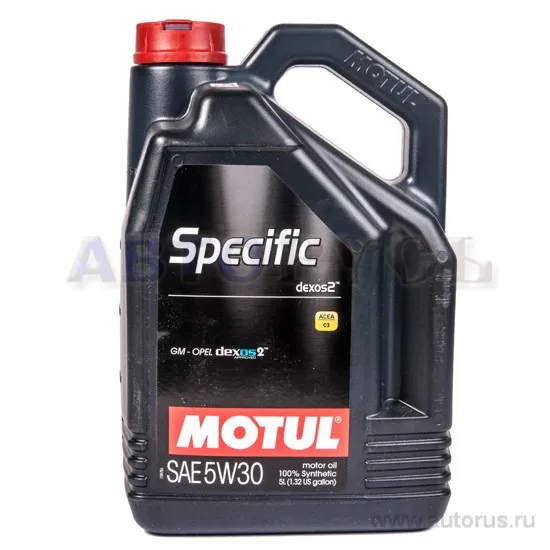 Масло моторное Motul Specific DEXOS2 5W-30 синтетическое 5 л 102643