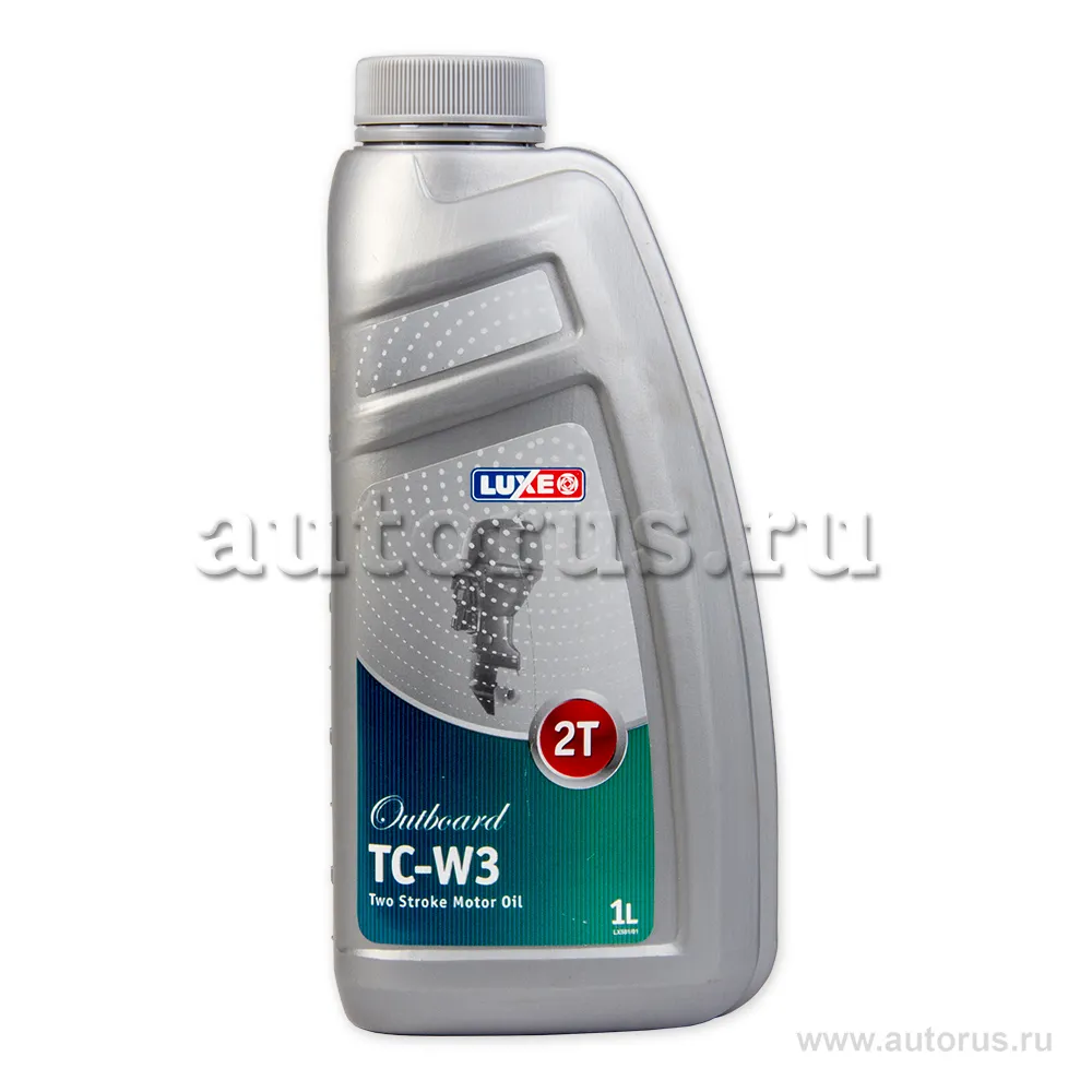 Масло моторное 2T Luxe Outboerd 2T TC-W3 полусинтетическое 1 л Luxe 581