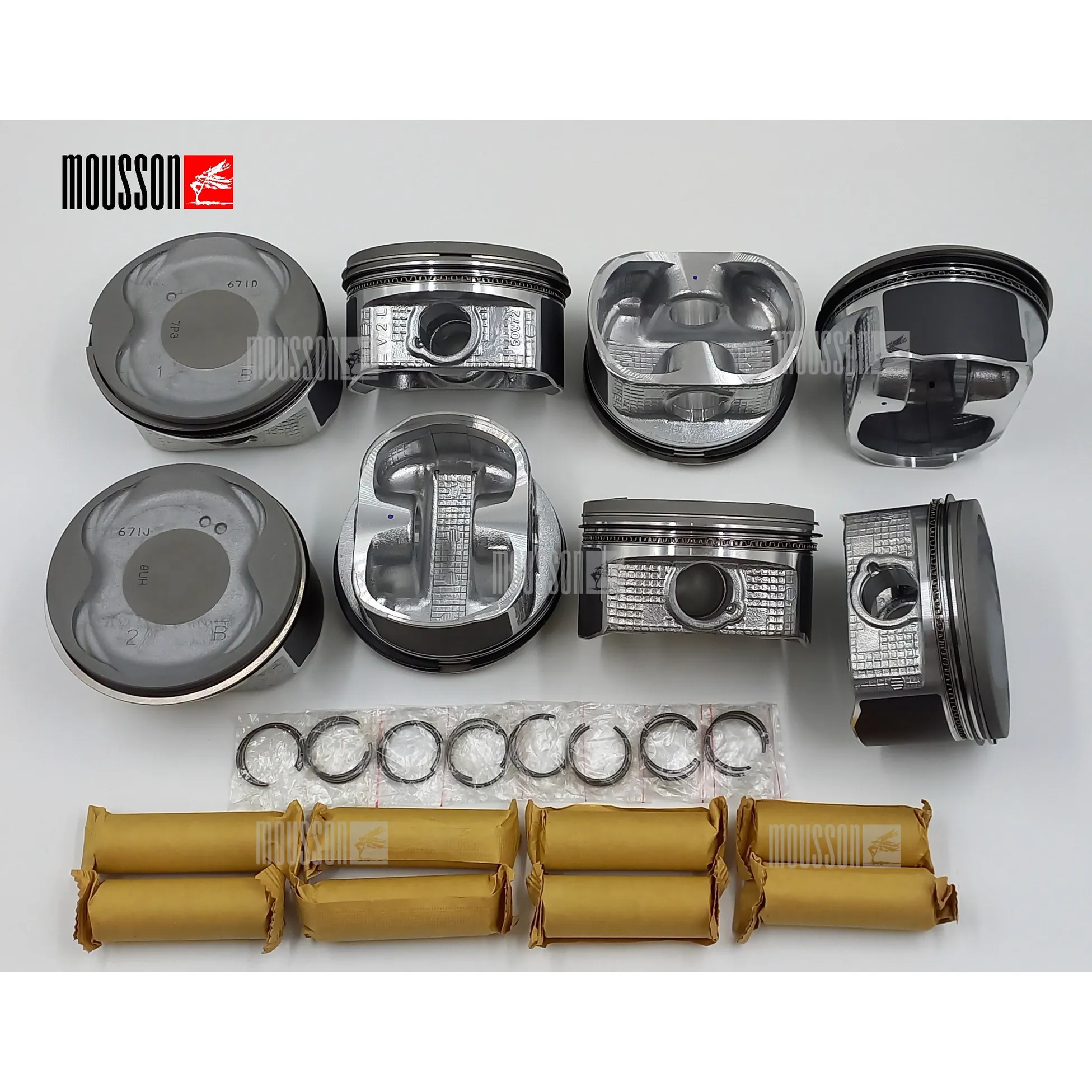 Поршень кольца комплект Toyota 4,7L 2UZ-FE 07-(LAND CRUISER200) на 1 цилиндр MOUSSON SPR2UZFEllSTD
