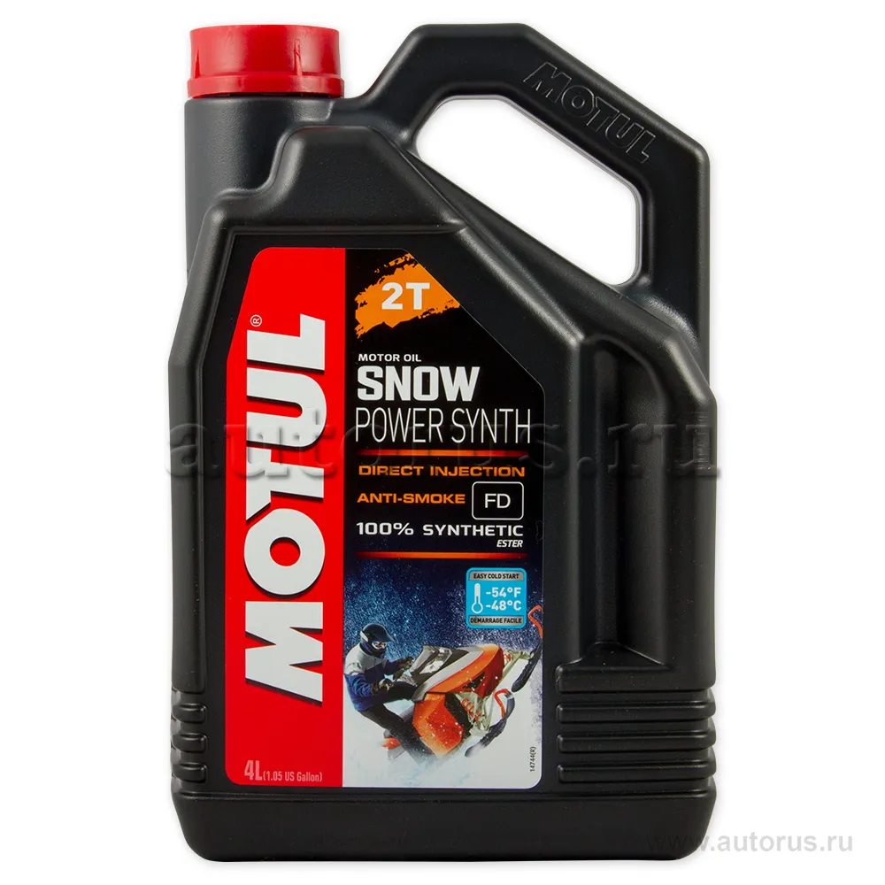 Масло моторное 2T Motul Snowpower синтетическое 4 л 108210