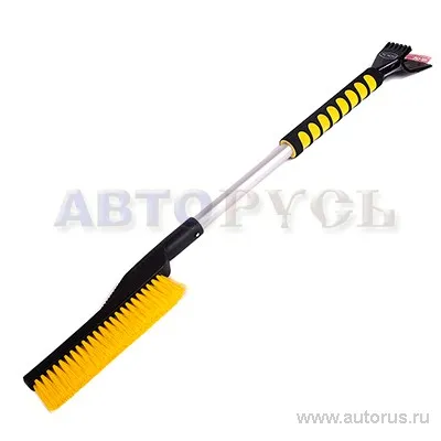 Щетка для очистки снега со скребком и мягкой ручкой 82 см BOLK BK01091