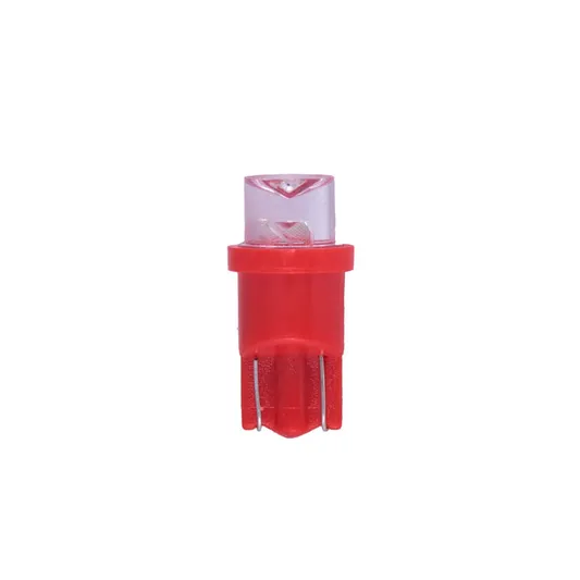 Лампа светодиодная 12V WB T10 LED 10W W2,1x9,5d Маяк CONE RED 1 шт. картон 12T10-R