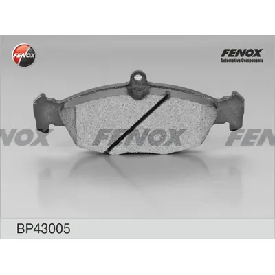 Колодки тормозные передние FENOX BP43005
