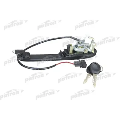 Ручка двери передняя левая (с замком и ключом) VW: PASSAT 88-9 PATRON P20-009L