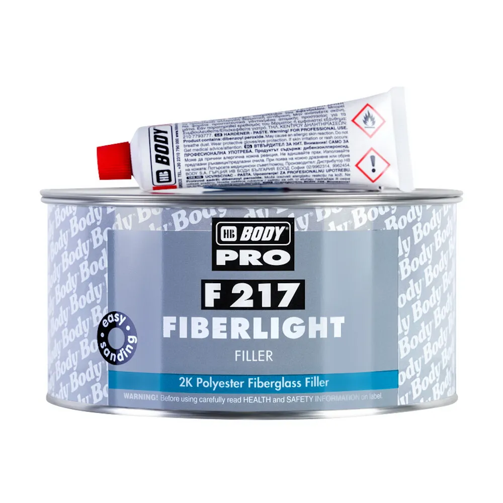 Шпатлевка F217 FIBERLIGHT (1л) BODY 2170500001