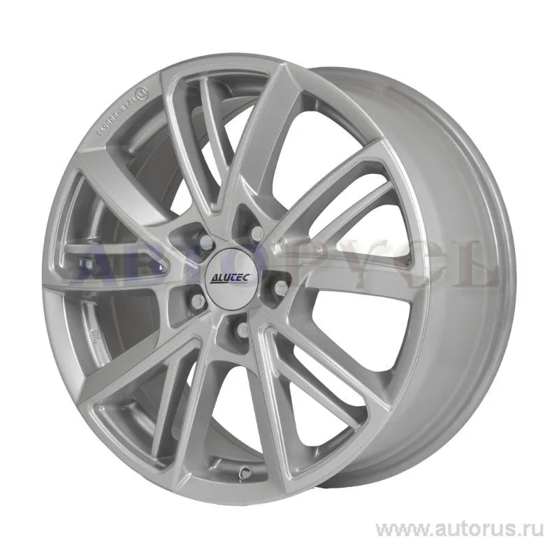 Диск литой R17 7.5J 5x108/63.35 ET55 ALUTEC Xplosive Polar Silver EX75755F810
