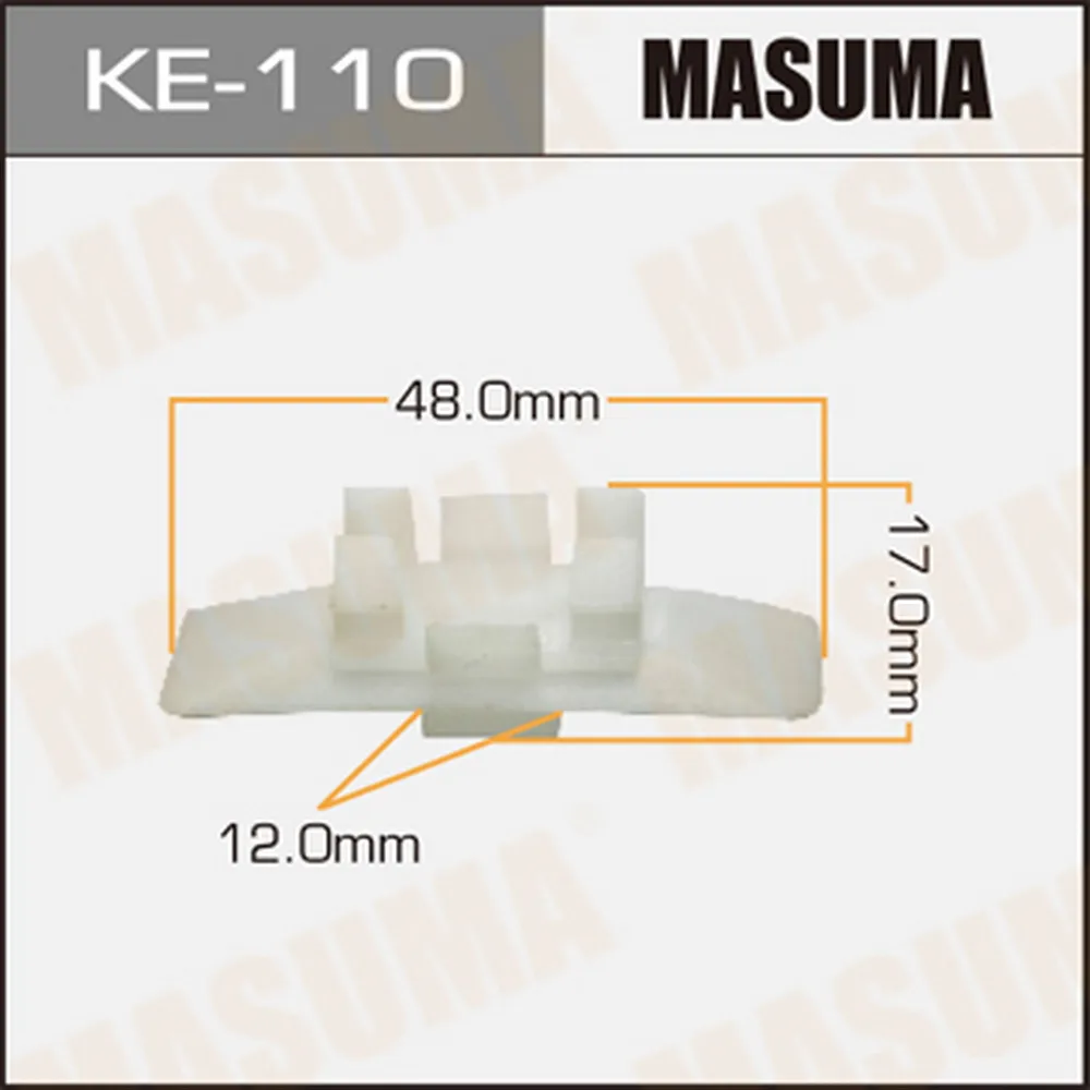 Клипса автомобильная (автокрепеж) masuma 110-ke MASUMA KE110