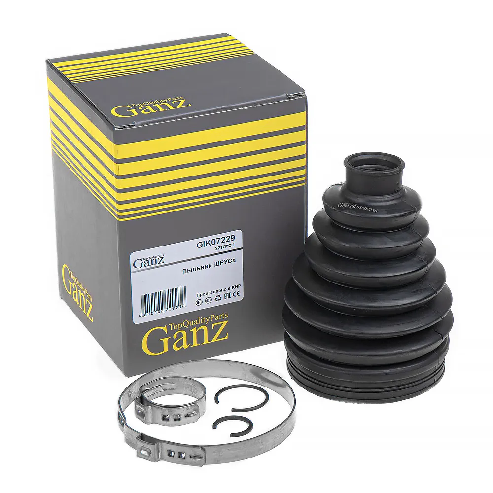Пыльник ШРУСа наружный HONDA/KIA/MAZDA /76,8x104,5x22,4 GANZ GIK07229