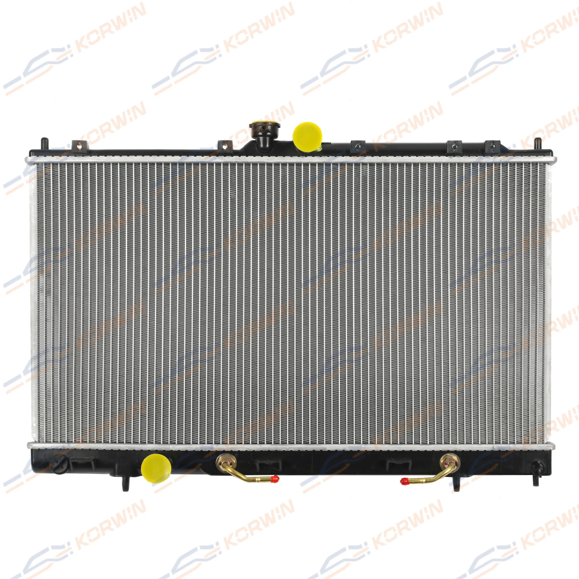 Радиатор охлаждения Mitsubishi Lancer IX 1.3-2.0 (03-) AT паяный KORWIN KWKB4010