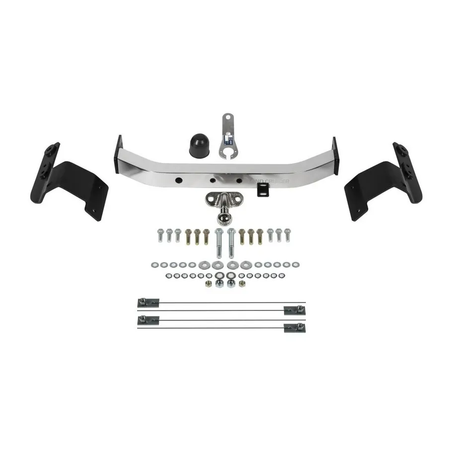 Фаркоп BERG Toyota Land Cruiser 200 (Executive, TRD), 2007-, шар F, с нерж. накладкой, 1500/75 кг. F.5713.005