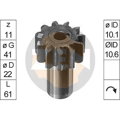 Бендикс стартера ERA ZN0087