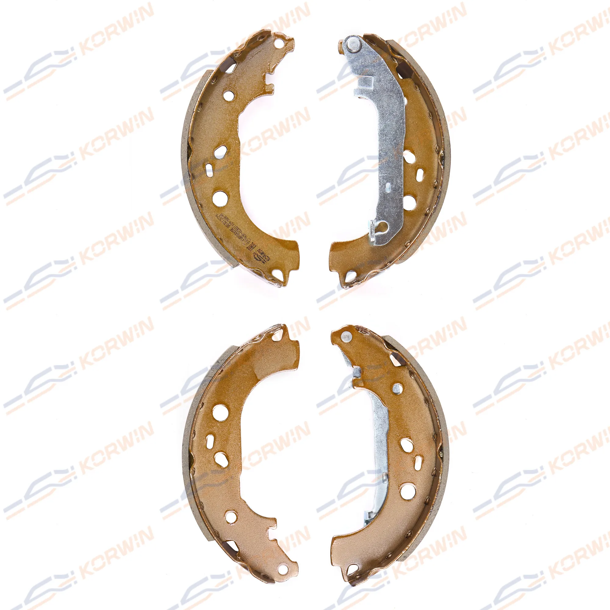Колодки торм. барабанные зад. ECOLine. Ford Focus II 04- KORWIN KWBS0005E