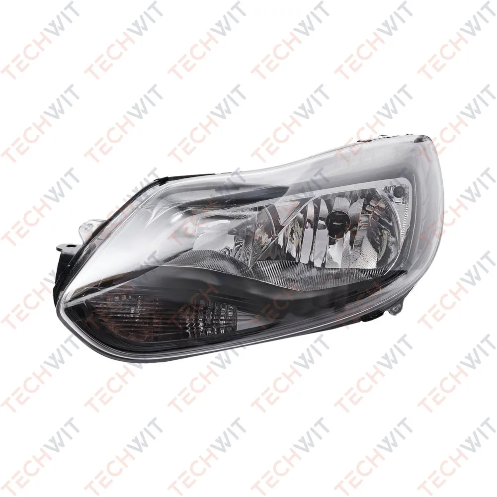 Фара передняя Лев. чёрная Ford Focus 2011-2014 TECHWIT HD001FRD015BL