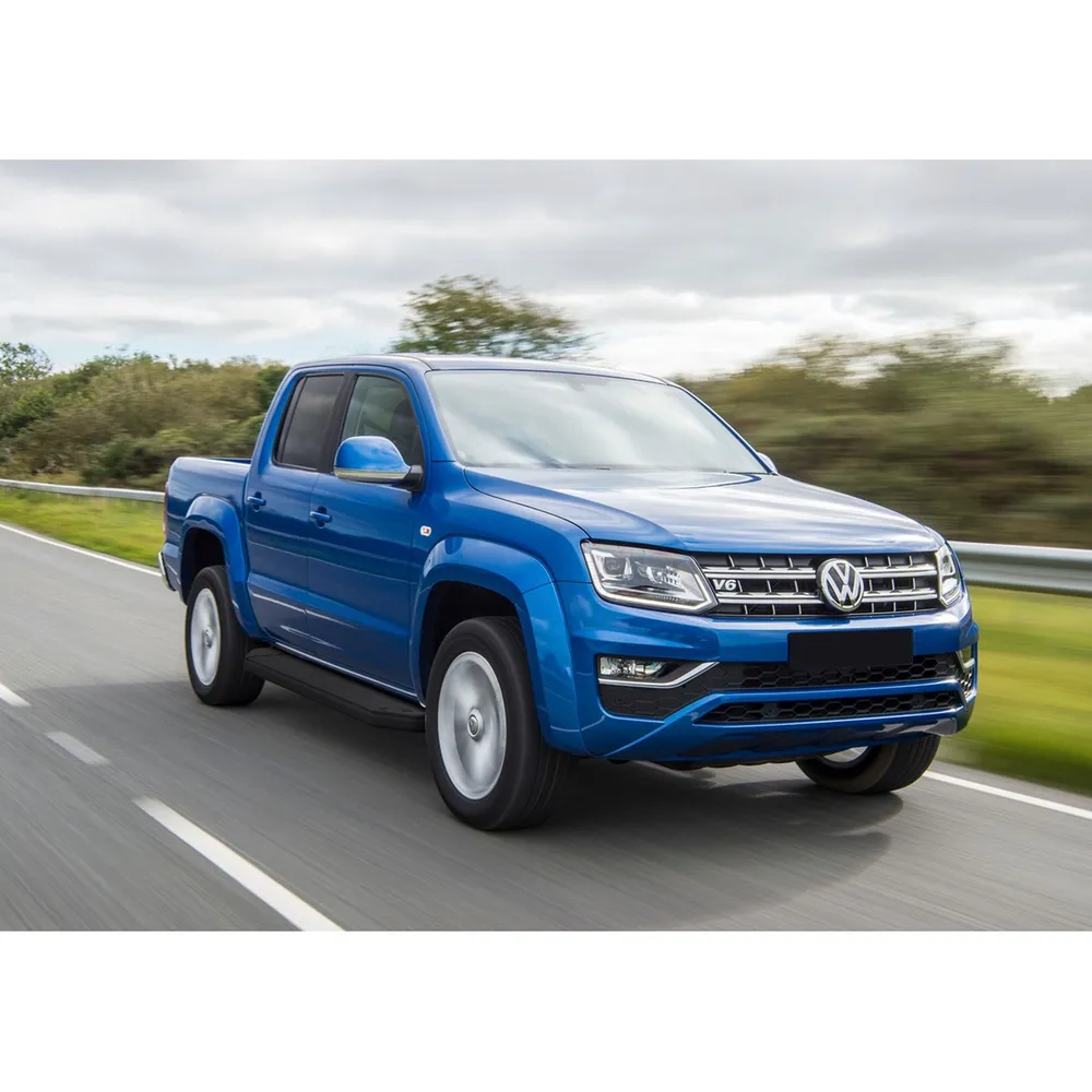 Порог-площадка Premium-Black A193ALB + комплект крепежа, RIVAL, Volkswagen Amarok 2016- Volkswagen Amarok I рестайлинг A193ALB.5803.2