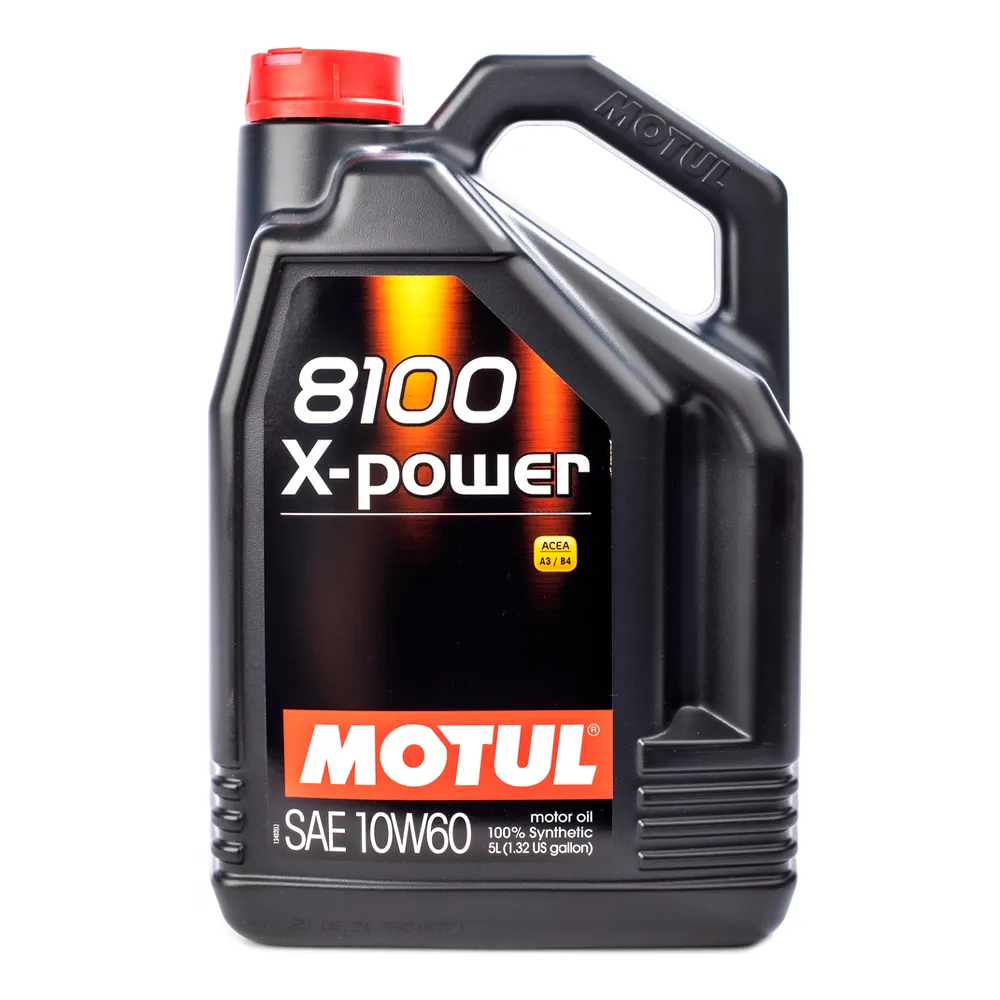 Масло моторное Motul 8100 X-Power 10W-60 синтетическое 5 л 106144