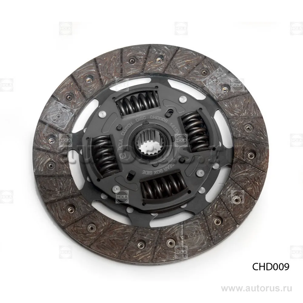 Диск сцепления серия DTC LADA Priora (2170-72), Granta (2190-91), Kalina (1 HOLA CHD009