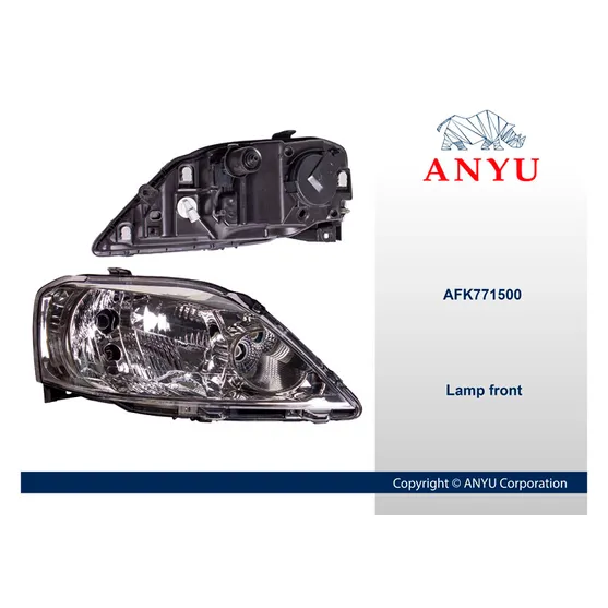 Фара передняя Правая для RENAULT (Logan 2012>) ANYU AFK771500