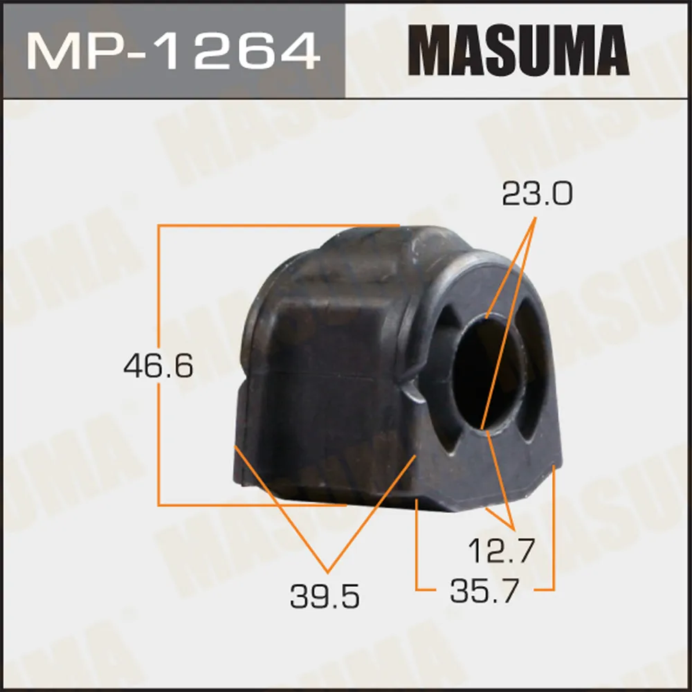 Втулка стабилизатора SUBARU FORESTER MASUMA MP-1264