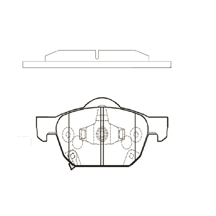 Колодки тормозные HONDA Civic 2012 ~ CTR GK0398