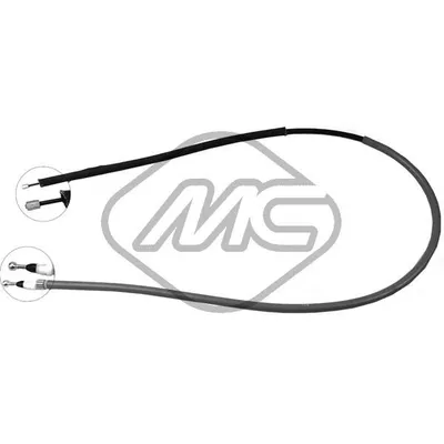 Трос ручника C8 ALL (DISC BRAKE) DX/SX-RH/LH Metalcaucho 82837