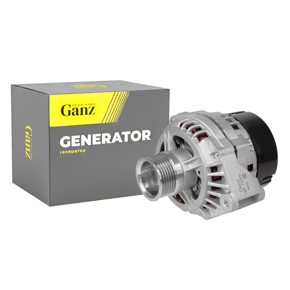 Генератор (14В/100А) для ВАЗ 2123 (с 09.2003г.в.) GANZ GIP13069