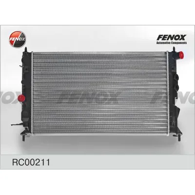 Радиатор охлаждения Opel Vectra B 1.6-2.6, 2.0DI 95-02 MT FENOX RC00211