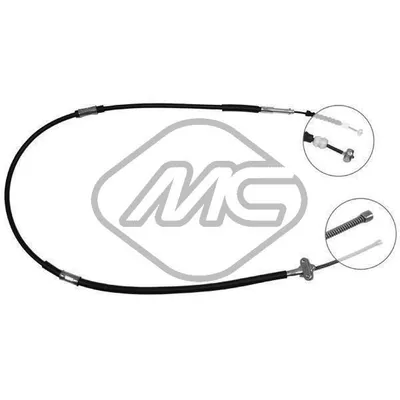 Трос ручника TOY COROLLA AE95 4WD ALL SX-LH Metalcaucho 83457