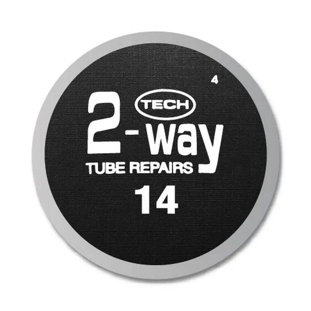 Заплатка круглая для ремонта автомобильных камер TECH 2-WAY, диаметр 100 мм TECH 14BK