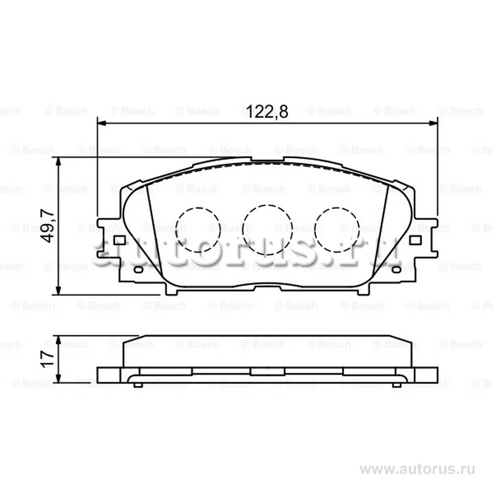 Колодки тормозные TOYOTA YARIS 06- (Япония) без АБС передние