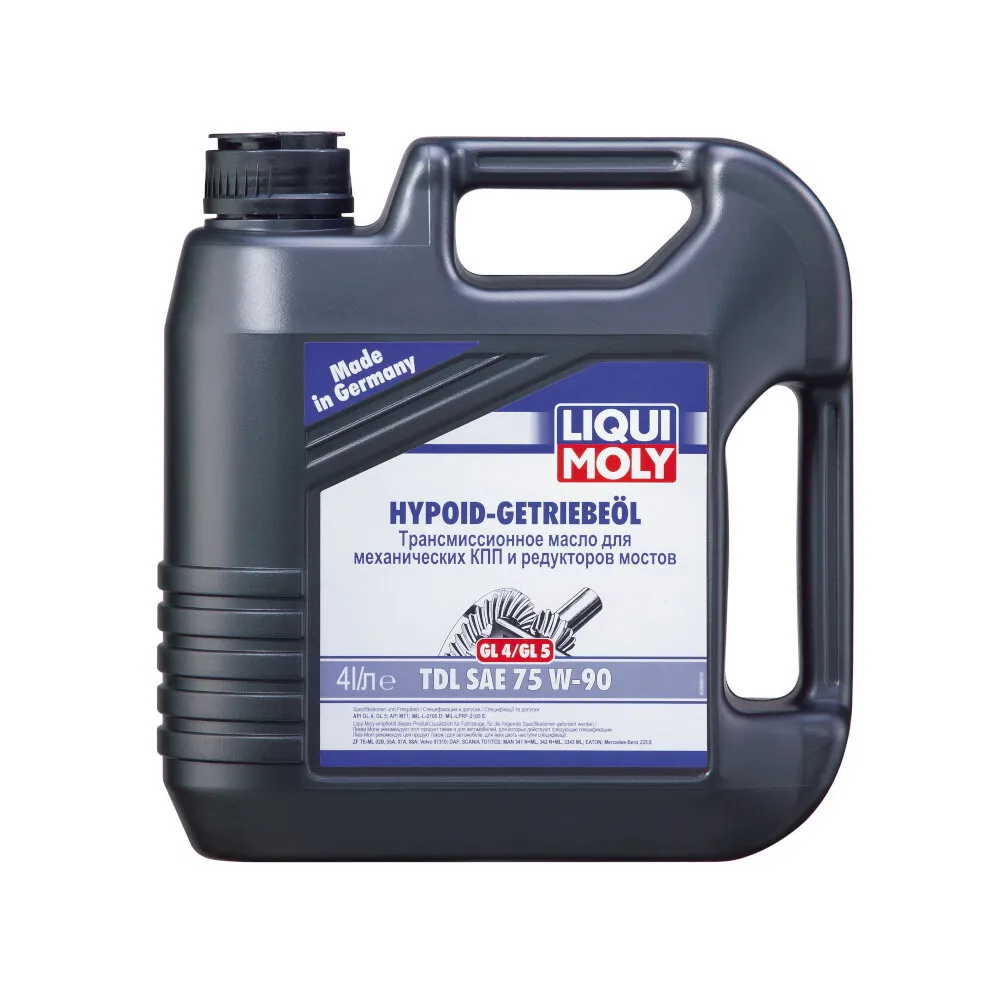 Масло трансмиссионное LIQUI MOLY Hypoid-Getriebeoil TDL 75W-90 4 л 3939