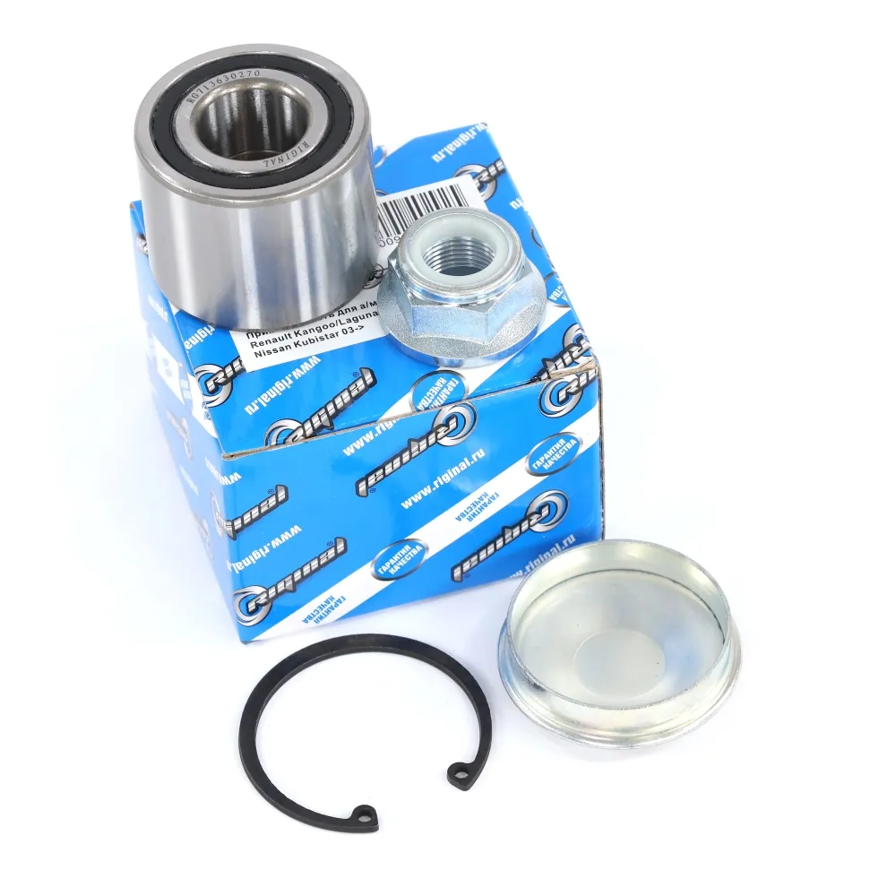 Подшипник задней ступицы комплект RENAULT KANGOO/LAGUNA/RAPID/NISSAN KUBISTAR 86> Riginal RG713630270