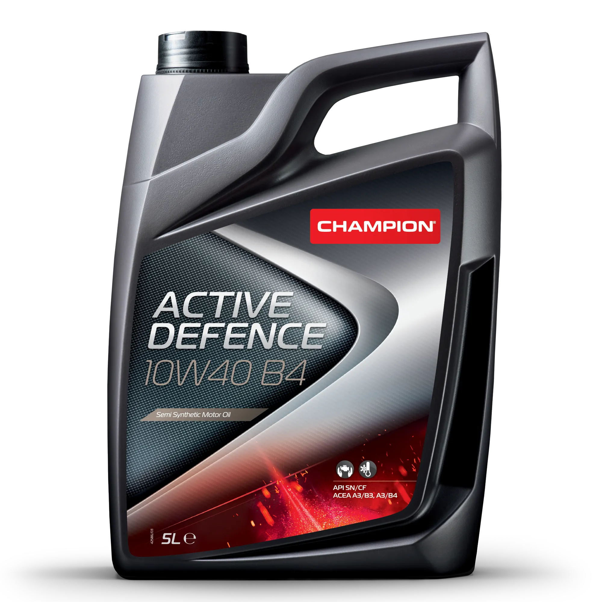 Масло моторное CHAMPION ACTIVE DEFENCE 10W40 B4 5L MB 229.1 RENAULT RN 0700 VW 501.01 VW 505.00 A