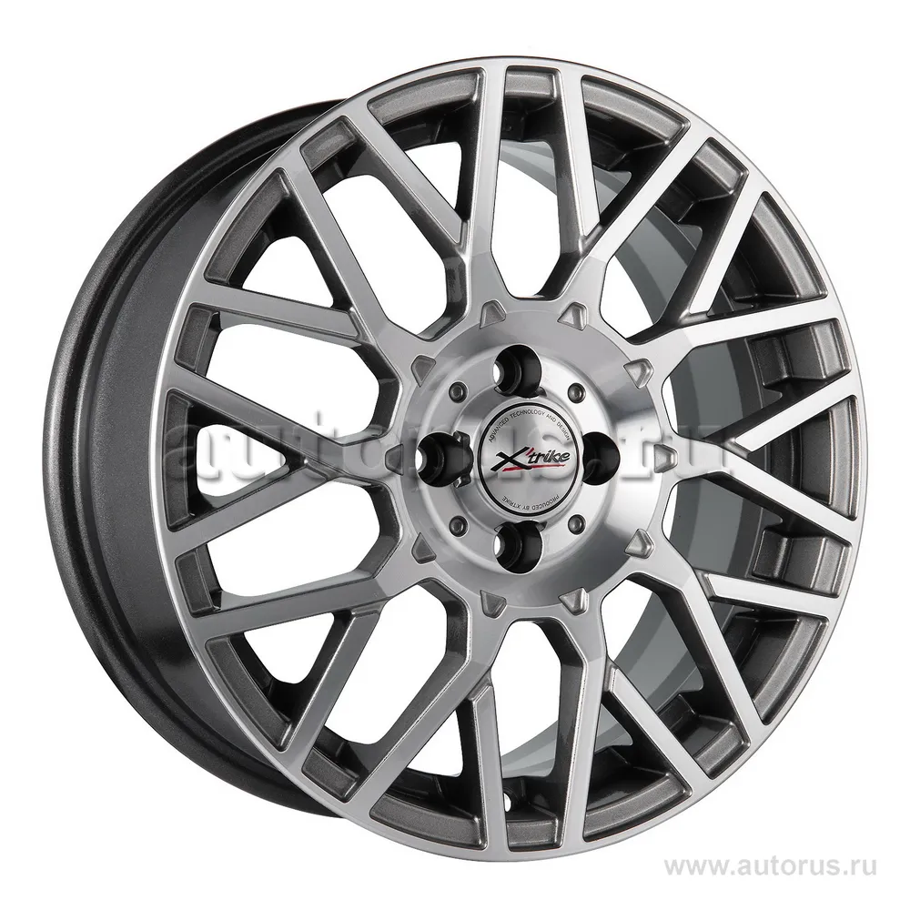 Диск литой R16 6.5J 4x100/67.1 ET36 X-trike X-125 HSB/FP 68176