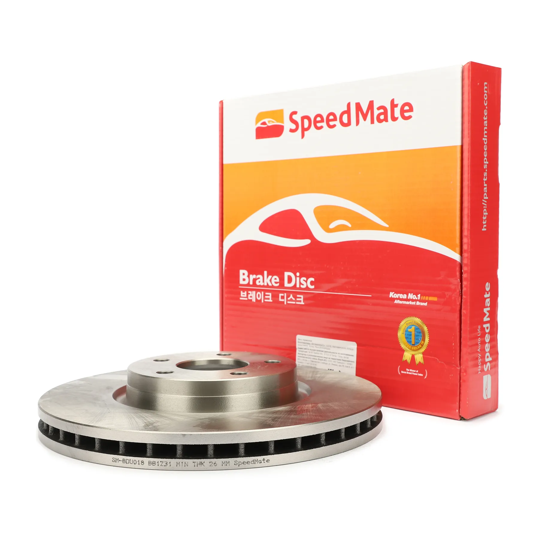 Диск тормозной передний (300MM)FORD MONDEO IV (BD,BE,BG) SPEEDMATE SM-BDU018