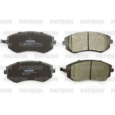 Колодки тормозные дисковые перед. перед. SUBARU: FORESTER 02->, IMPREZA 00->, PATRON PBP1639