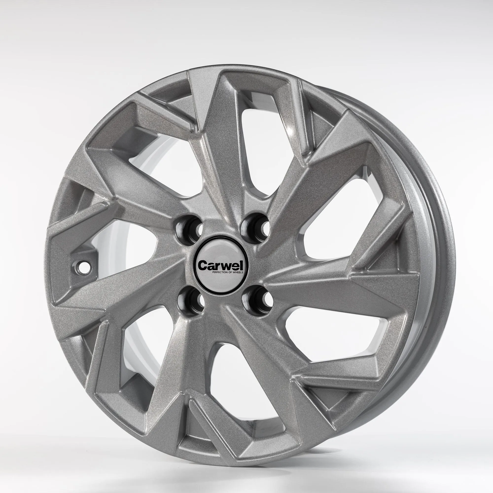 Диск литой R15 6J 4x100/56.6 ET45 Carwel Ильмень 1508 SLT 00112550