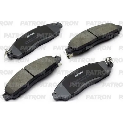 Колодки тормозные дисковые перед. NISSAN Navara III 14- PATRON PBP197