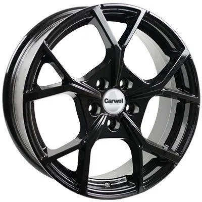 Диск литой R16 6.5J 5x112/57.1 ET46 Carwel Обша R086 BL 00113773