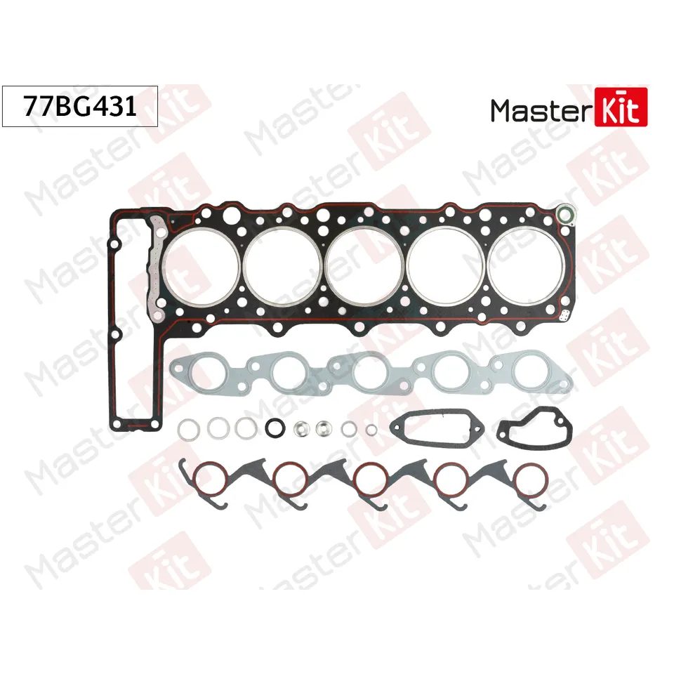 Комплект прокладок ГБЦ MB 190 (W201) OM 602.911 MASTERKIT 77BG431
