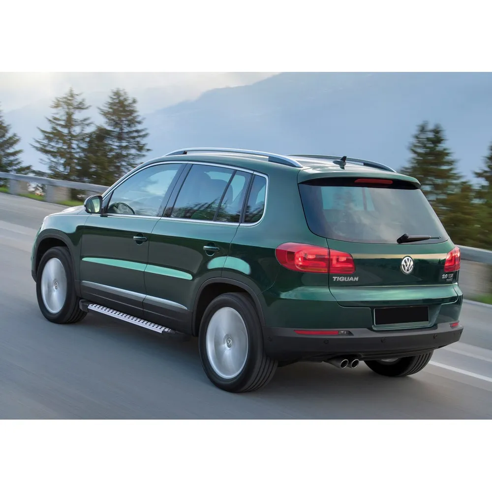 Порог-площадка Bmw-Style D173AL + комплект крепежа, RIVAL, Volkswagen Tiguan 2007-2011-2017 Volkswagen Tiguan I D173AL.5802.2